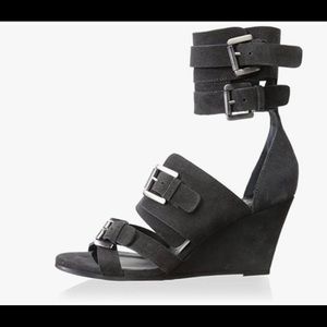 Surface to Air suede wedge sandal